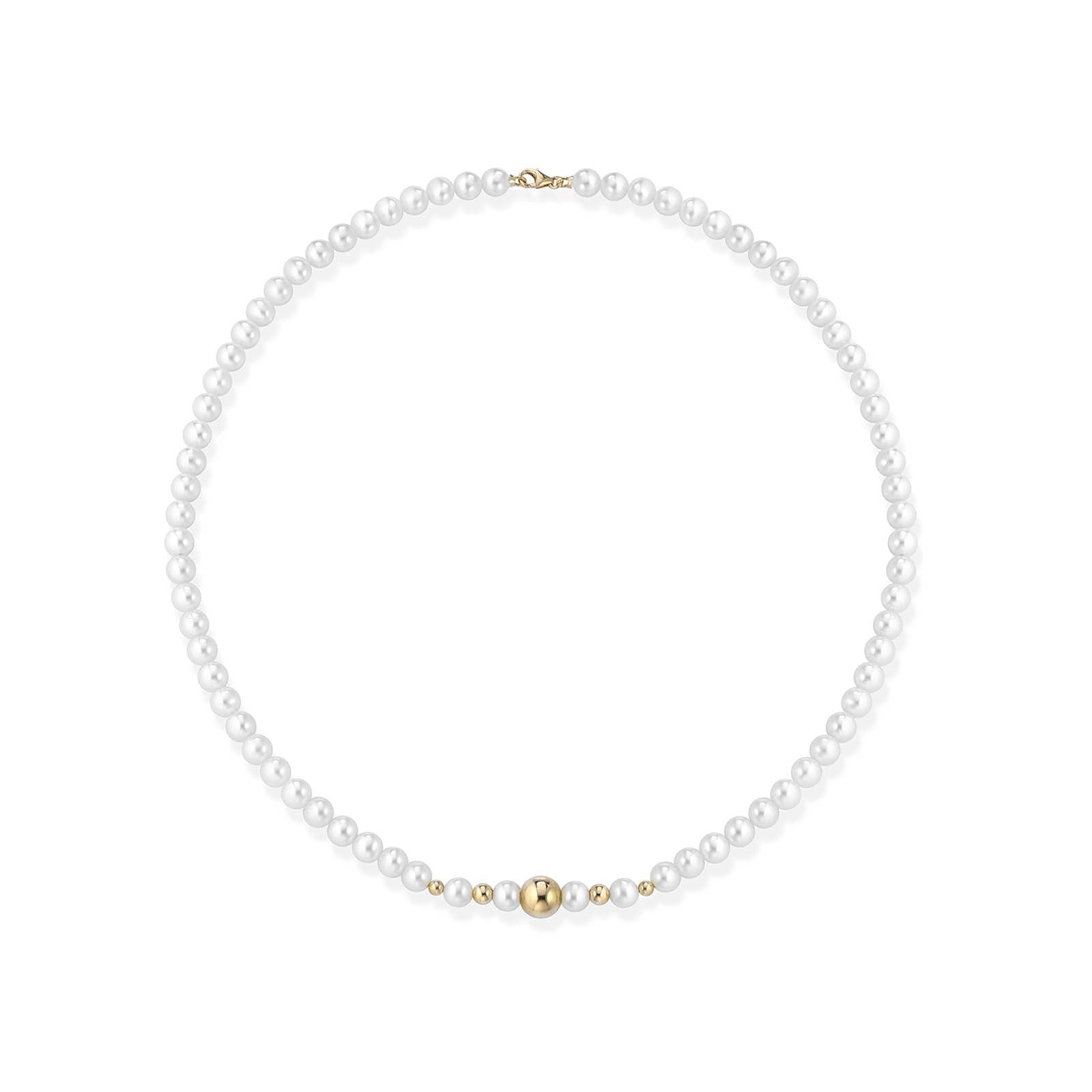Lune Young | Collana in oro e perle