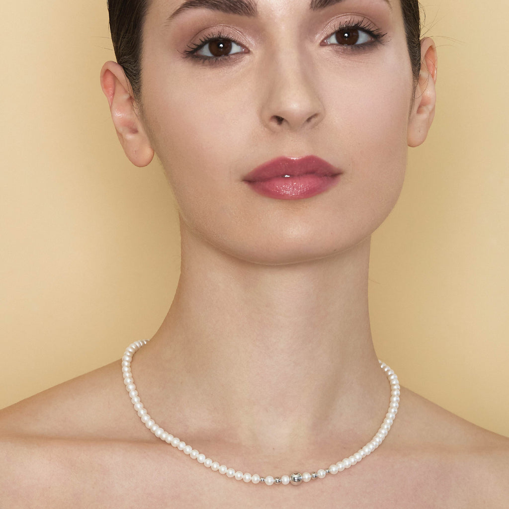 Lune Young | Collana in oro e perle