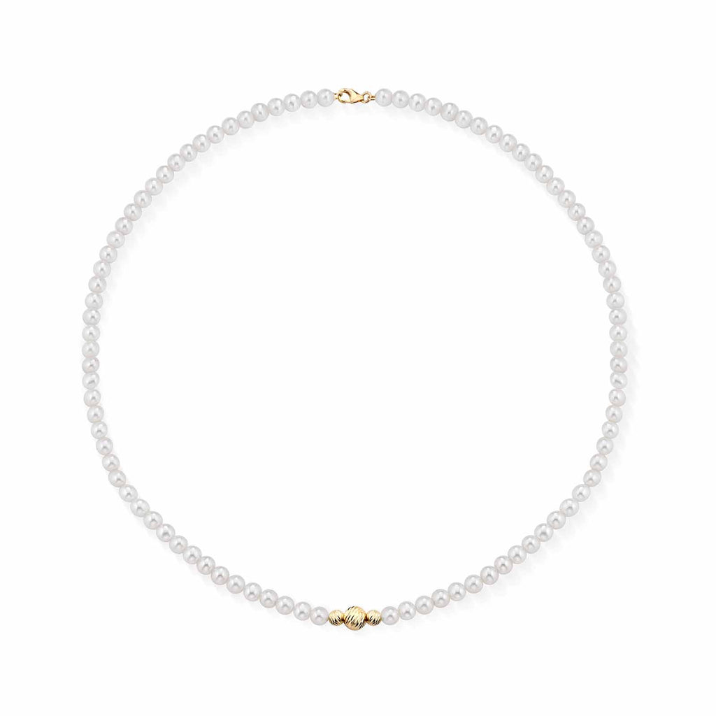 Starlight | Pearl and Gold Necklace