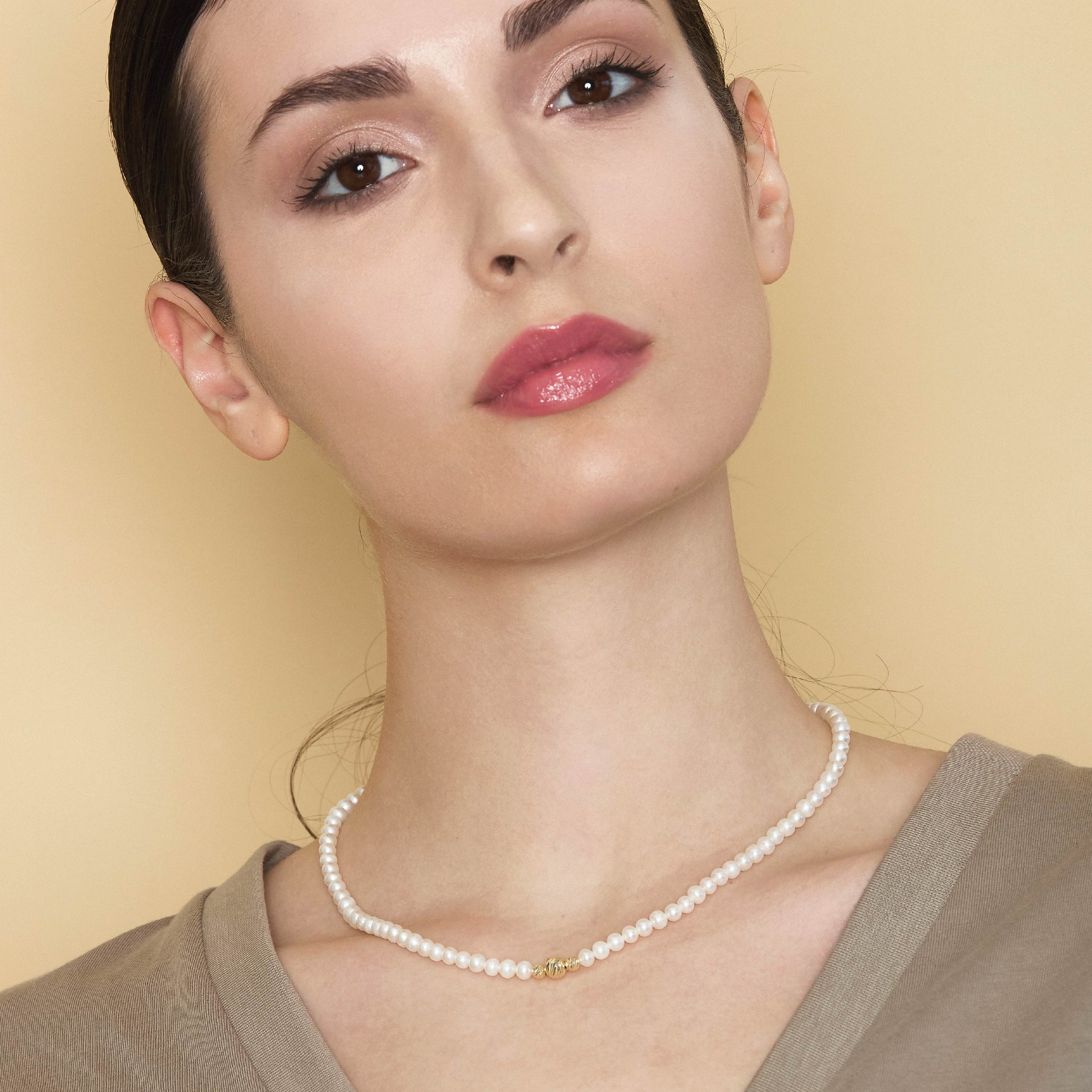 Starlight | Collana con perle e oro