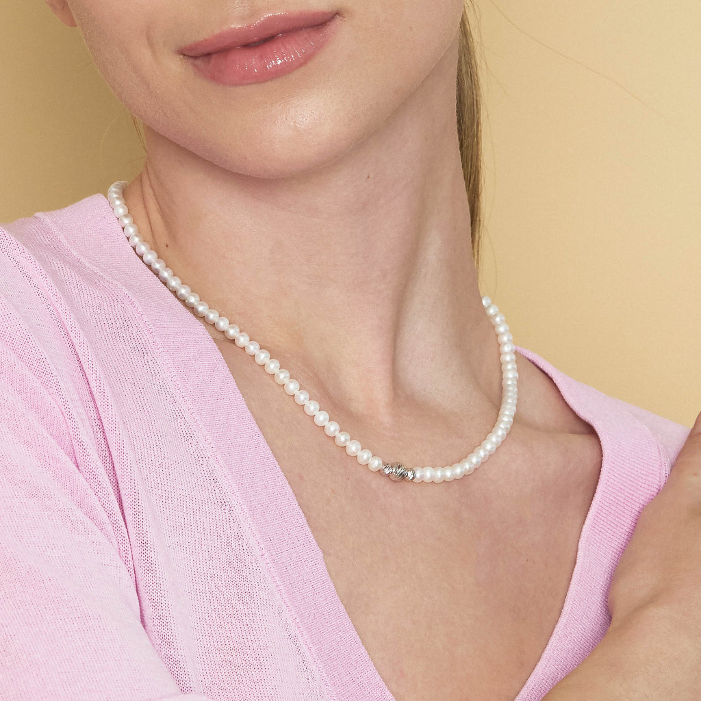 Starlight | Pearl and Gold Necklace