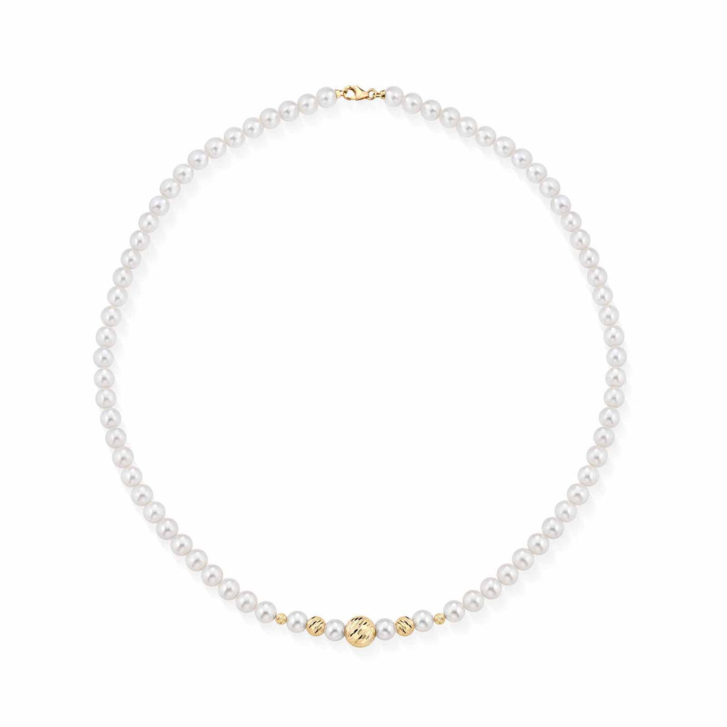 Starlight | Collana in oro e perle