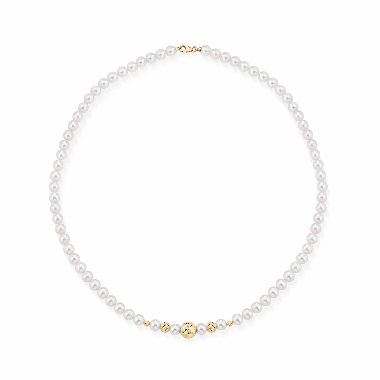Starlight | Collana in oro e perle