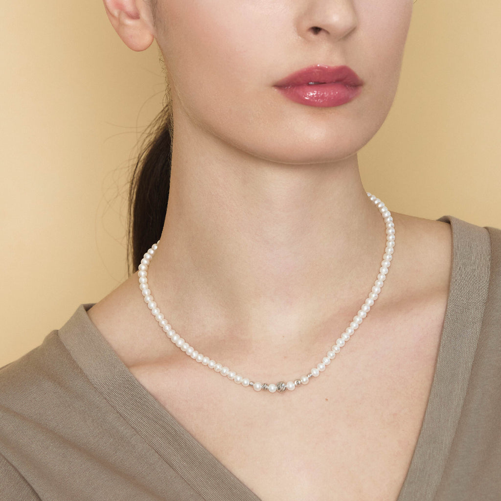 Starlight | Collana in oro e perle