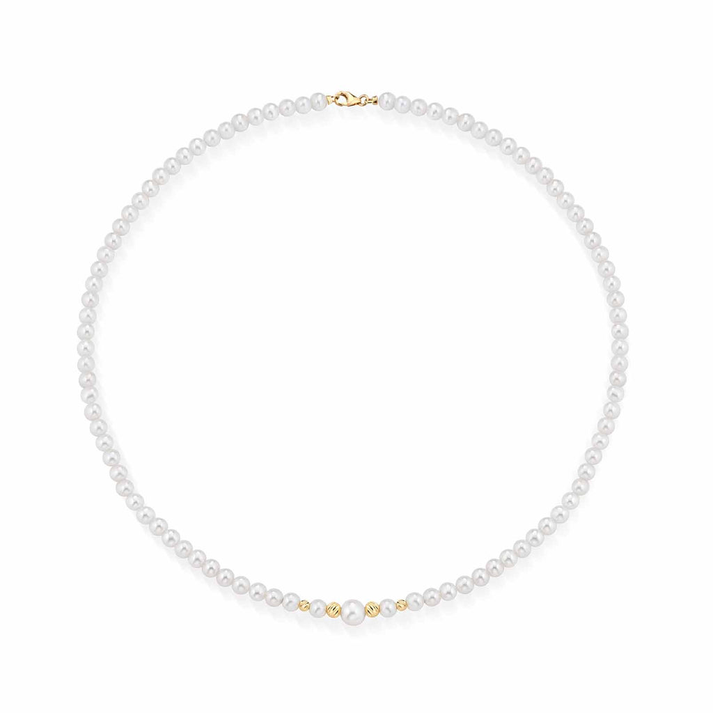 Starlight | Gold and Pearl Necklace