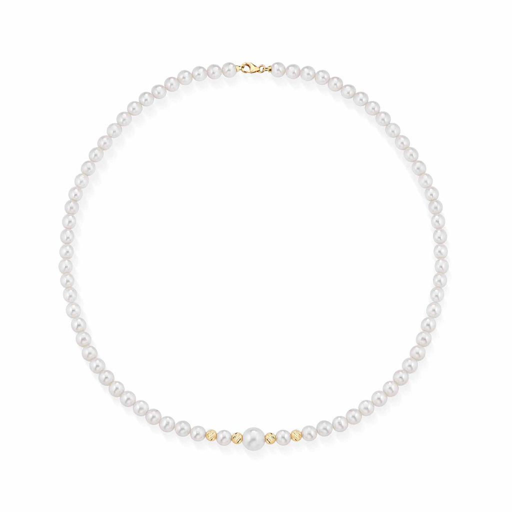 Starlight | Collana in oro e perle