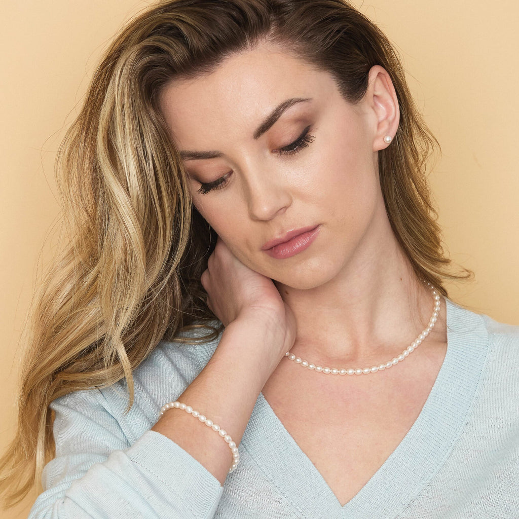 Lune Young | Collana con perle in oro