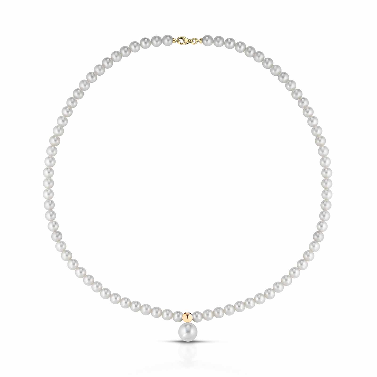Moonlight | Collana in oro e perle