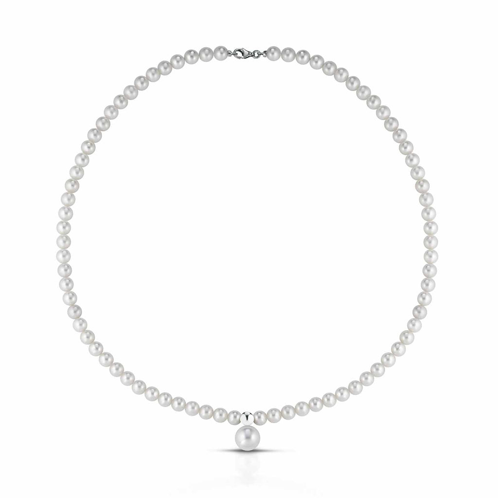 Moonlight | Gold and Pearl Necklace