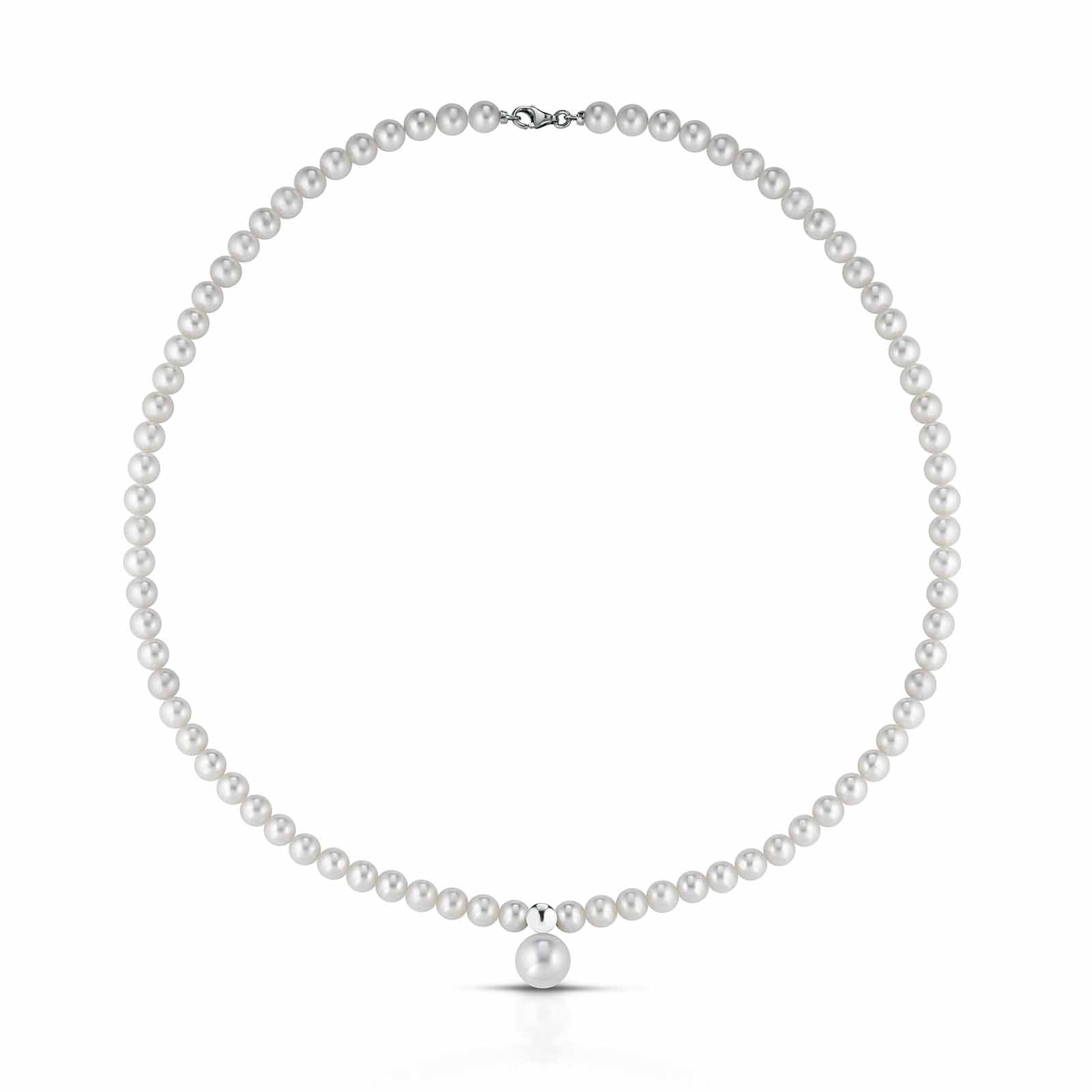 Moonlight | Collana in oro e perle