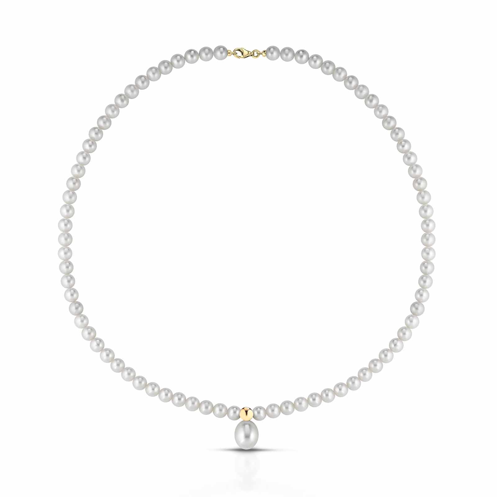 Moonlight | Collana in oro e perle