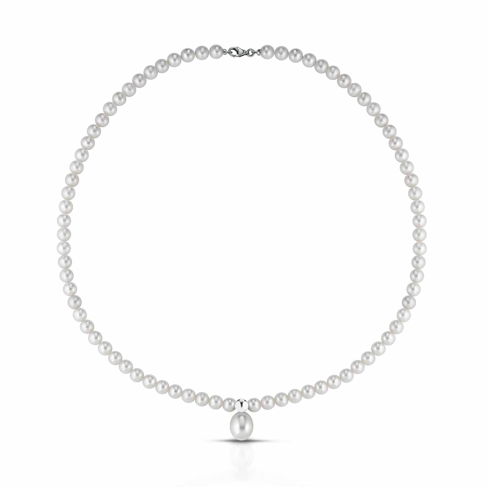 Moonlight | Collana in oro e perle