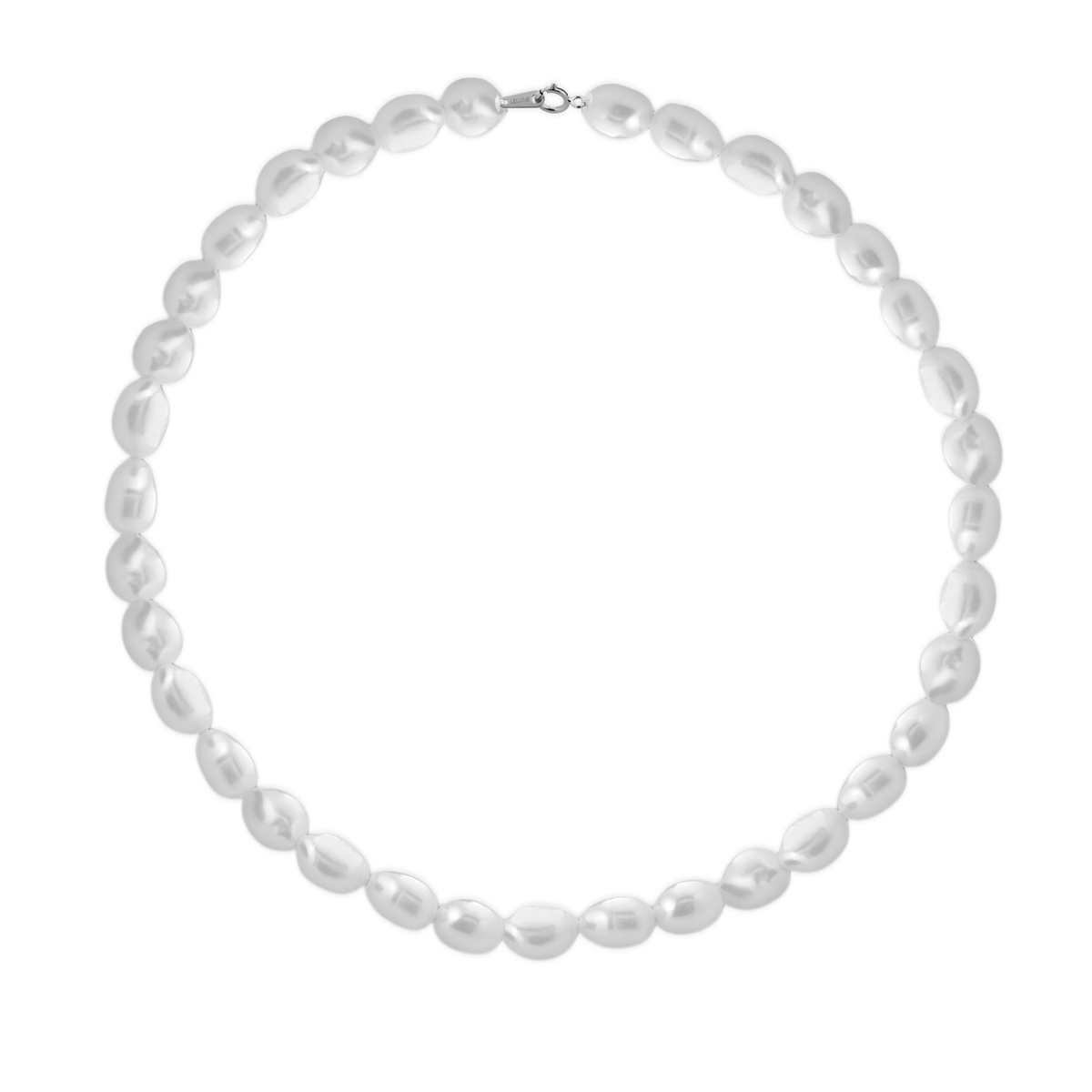 Baroque | Baroque Pearl Necklace in Gold
