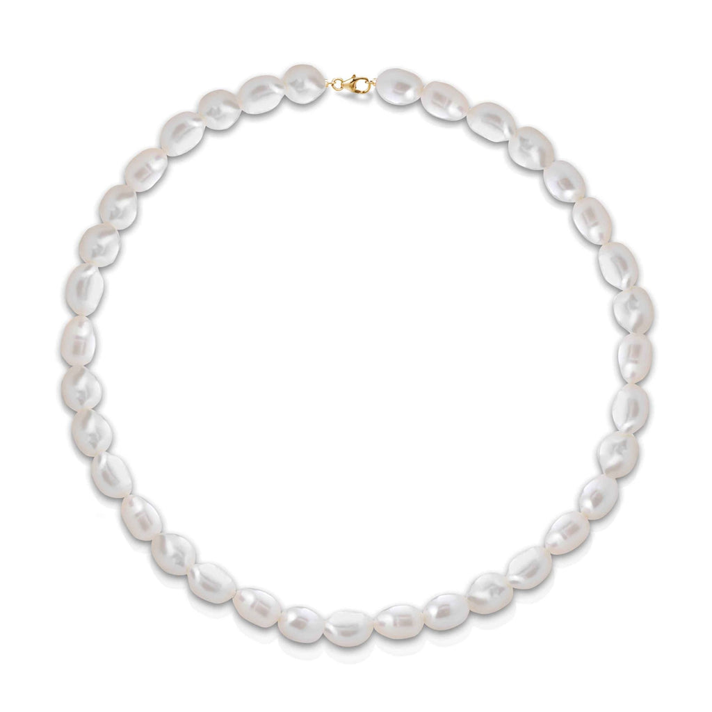 Barocca | Collana con perle barocche in oro