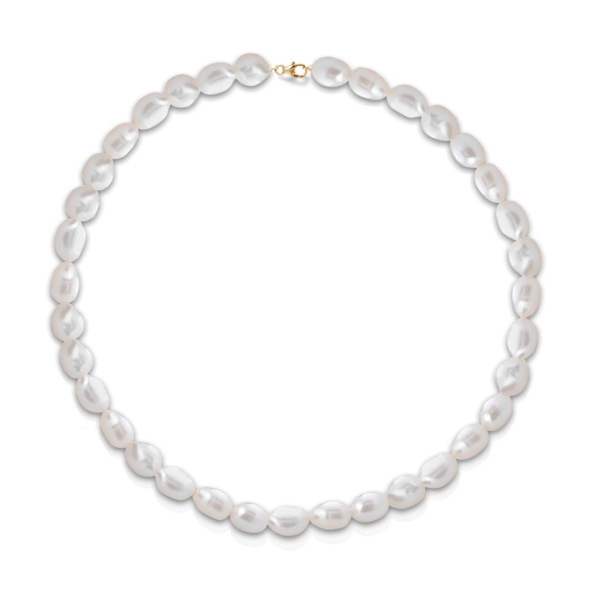 Barocca | Collana in oro con perle barocche