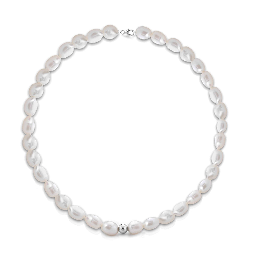 Barocca | Collana con perle barocche in oro