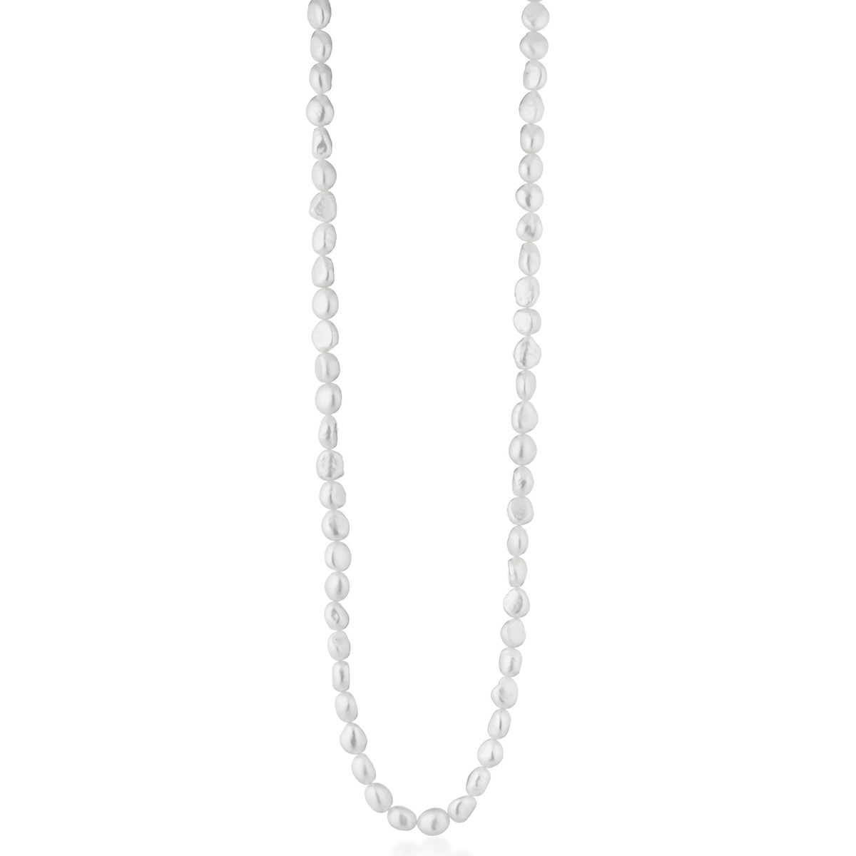 Baroque | Baroque Pearl Necklace in Gold