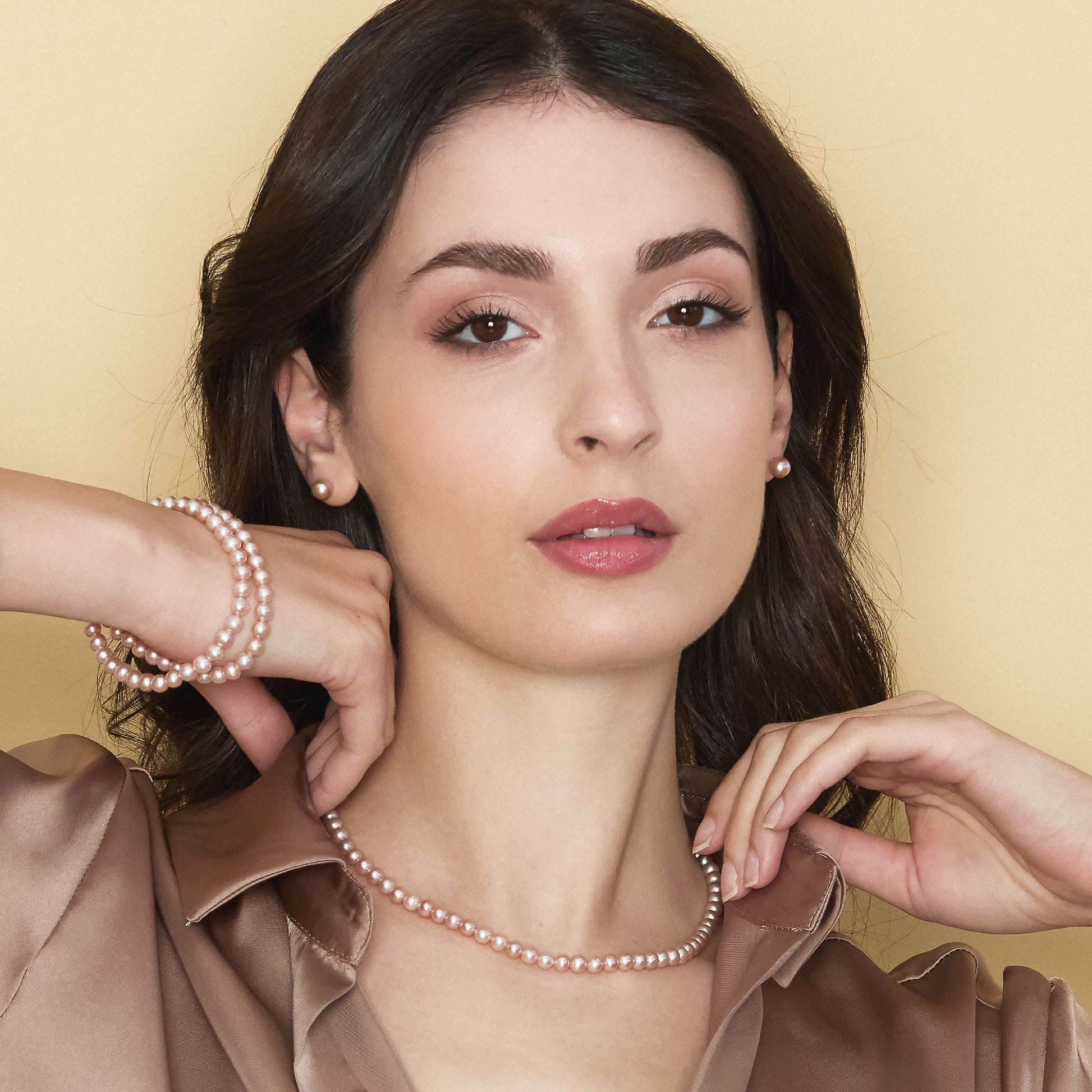 Classic | Orecchini in oro e perle