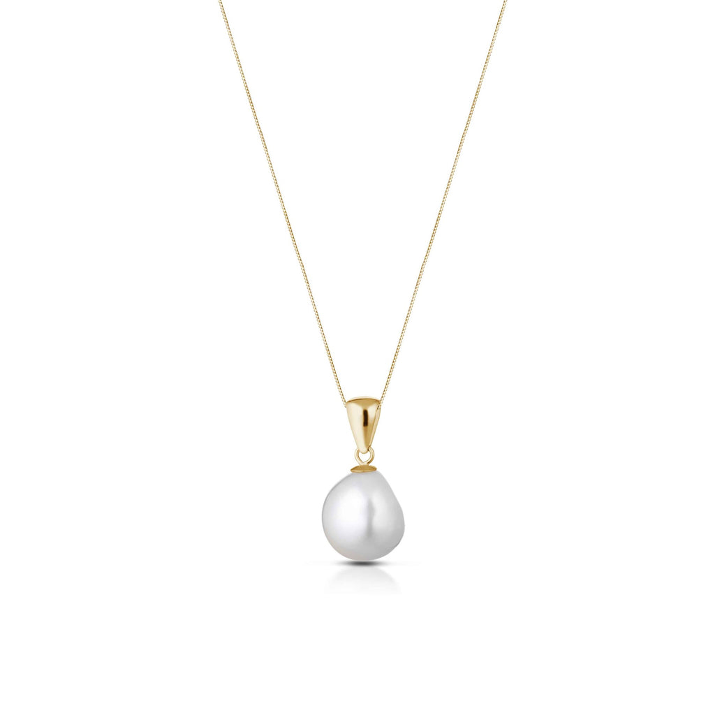 Barocca | Pendente in oro con perla
