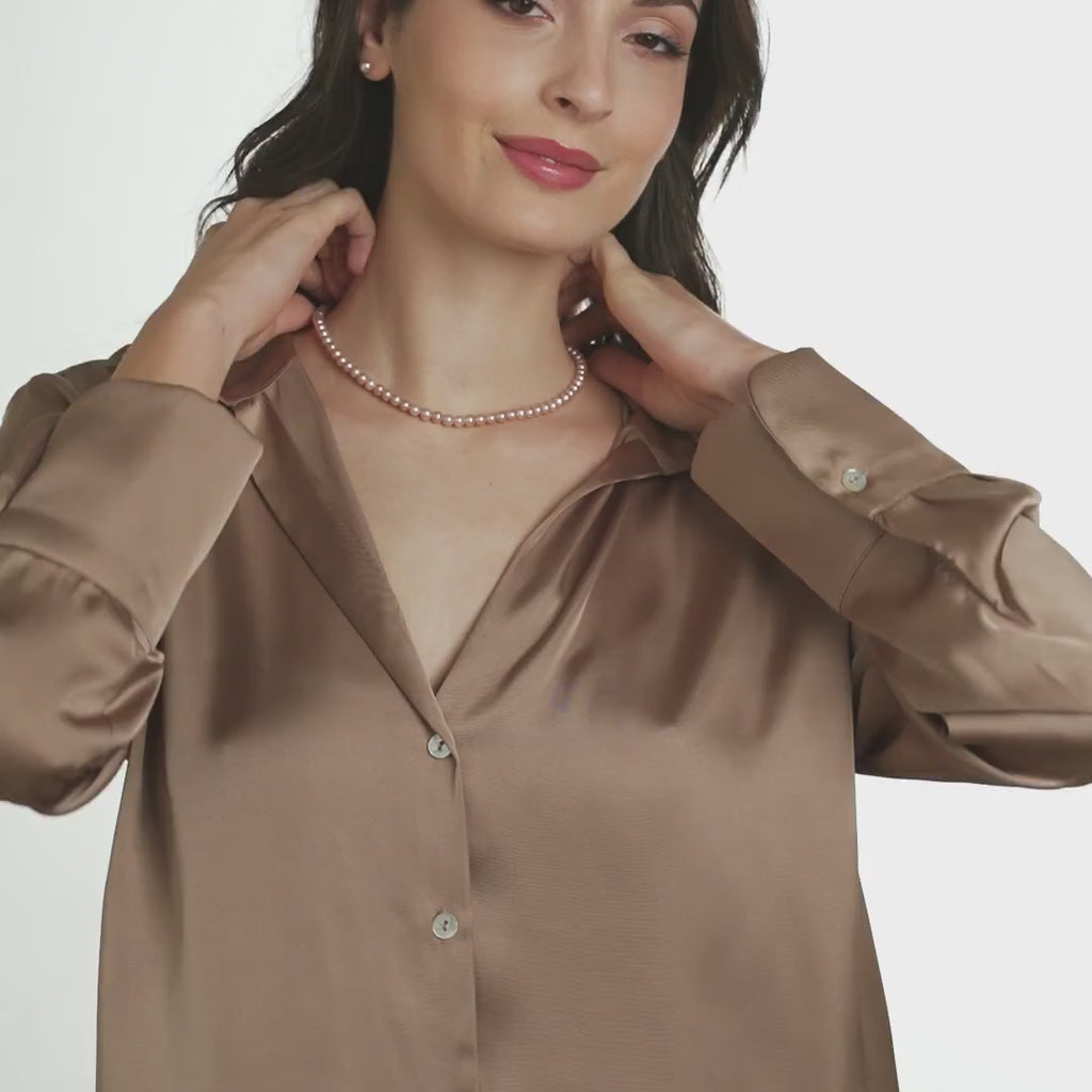Classic | Orecchini in oro e perle