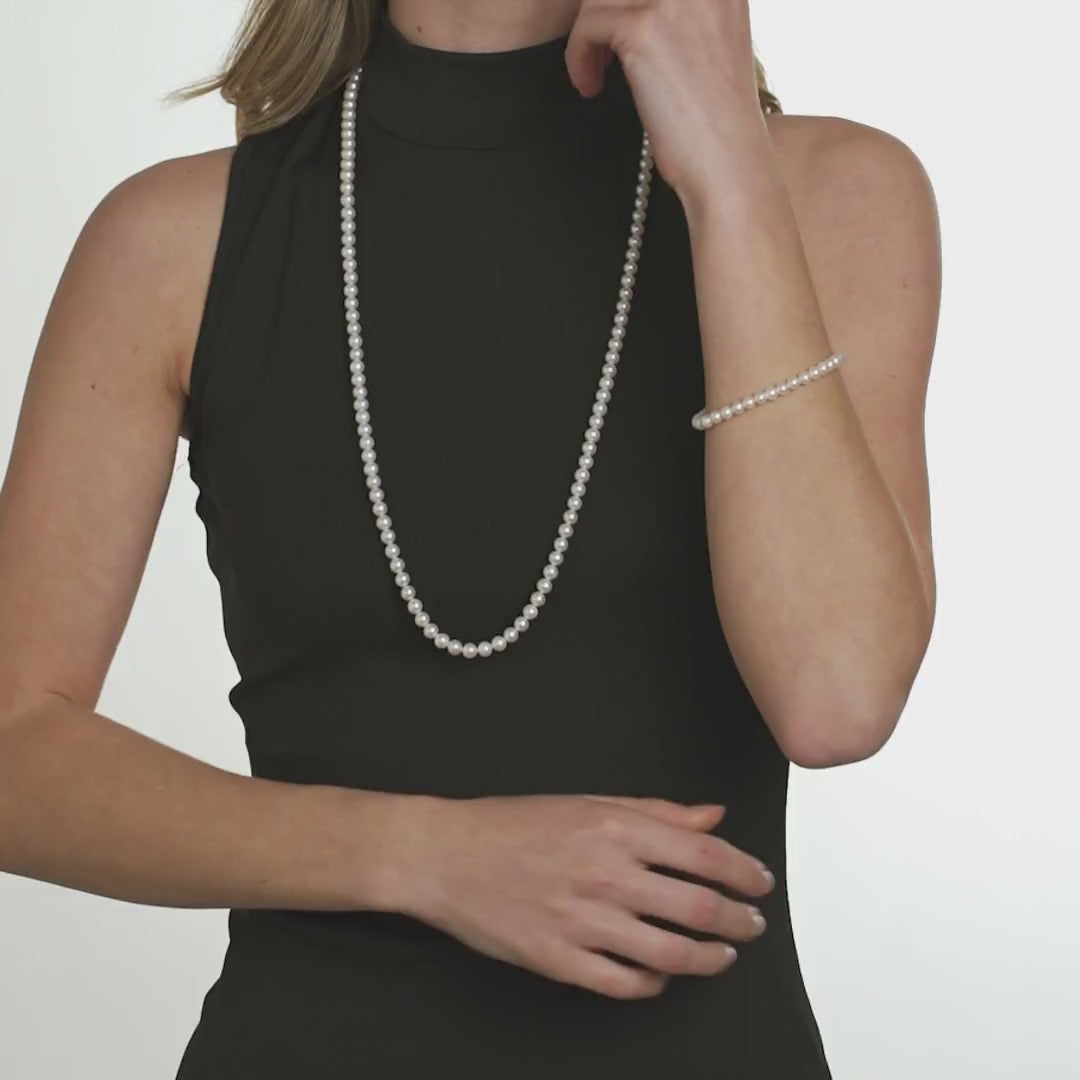 Lune Young | Collana con perle in oro