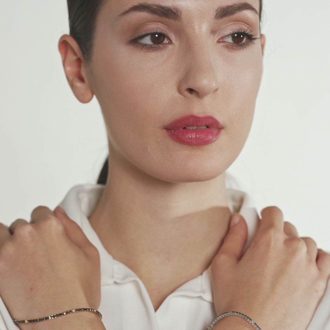 Diamonds | Bracciale tennis in oro e diamanti