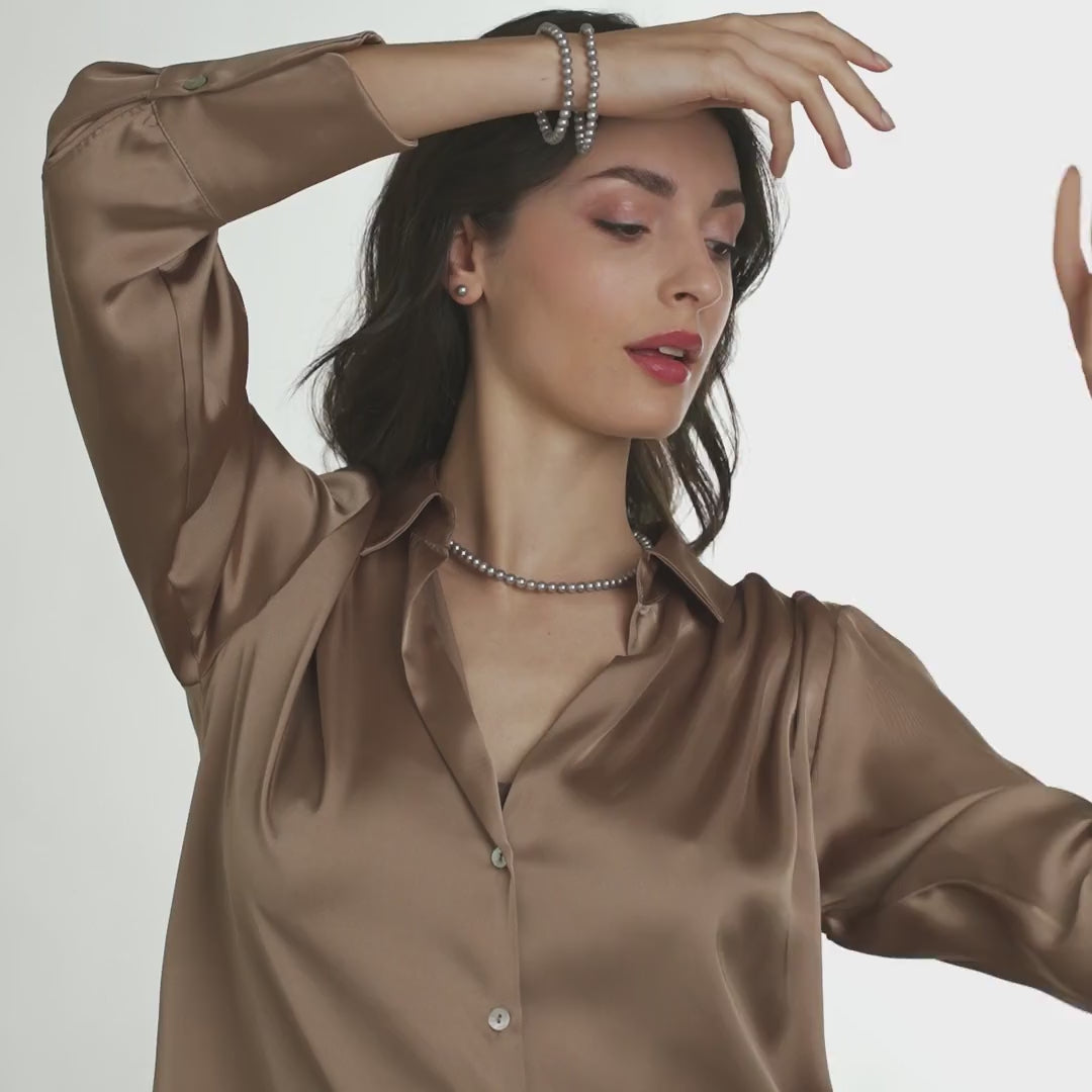 Classic | Orecchini in oro e perle