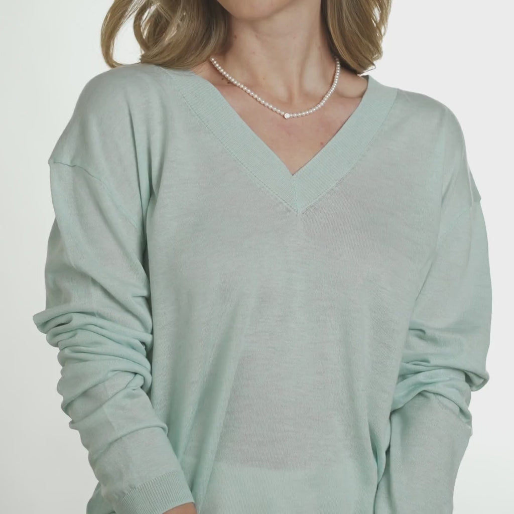 Ninfea | Collana in oro, perle e diamanti