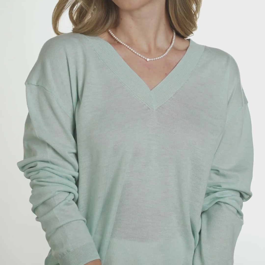 Ninfea | Collana in oro, perle e diamanti