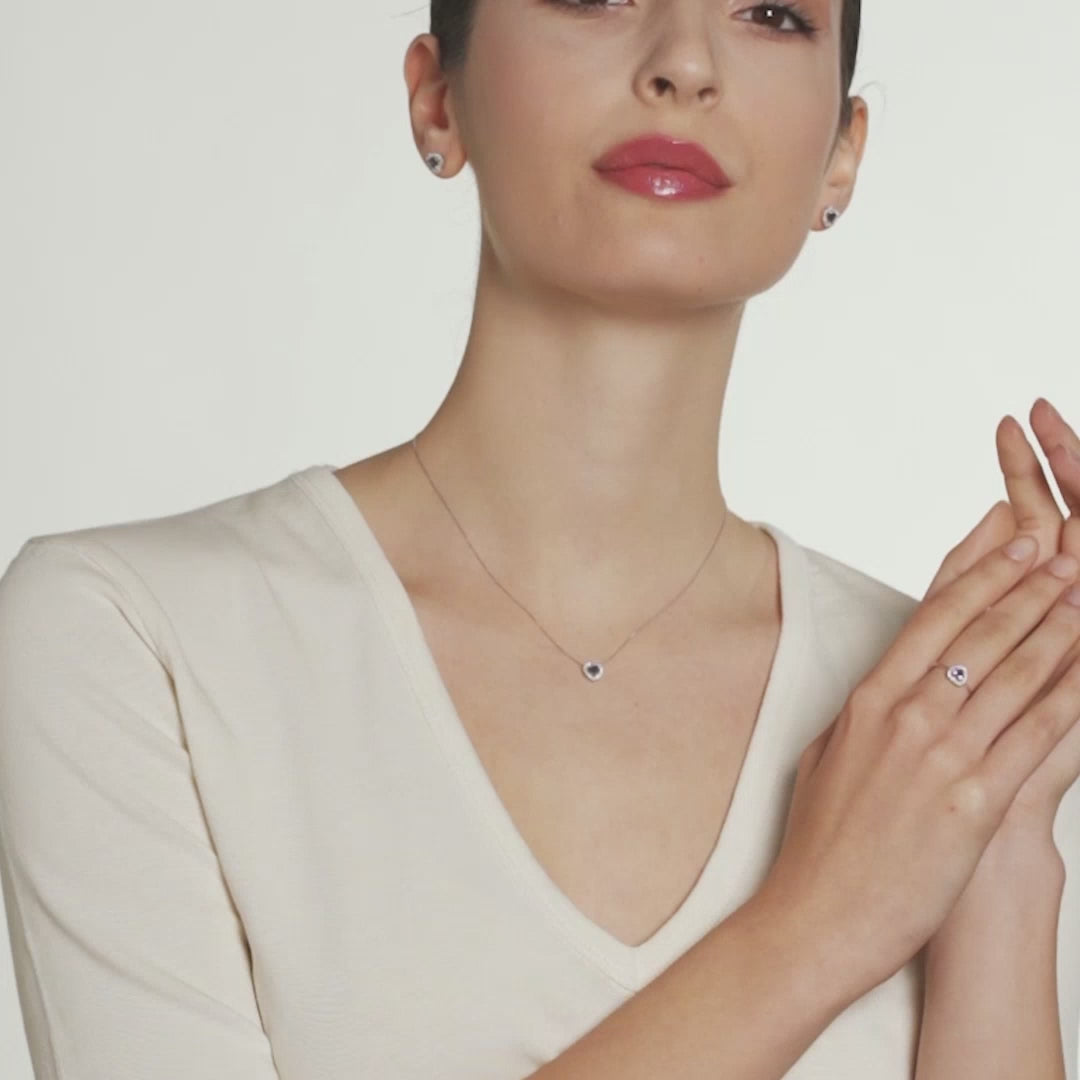 Diamonds | Anello in oro, diamanti e zaffiro blu