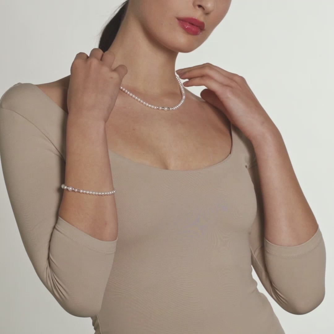 Starlight | Collana in oro e perle