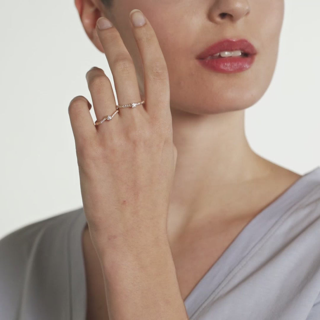 Diamonds | Anello in oro e diamanti